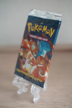 Pokemon TCG Base Set Unlimited Booster Pack Charizard Art WOTC Sealed - READ DES - Image 4
