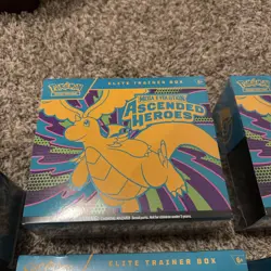 Pokemon TCG Mega Evolution Ascended Heroes Elite Trainer Box ETB SEALED x8 total - Image 4