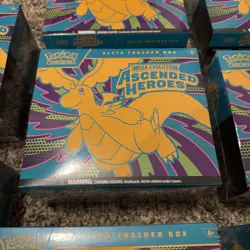 Pokemon TCG Mega Evolution Ascended Heroes Elite Trainer Box ETB SEALED x8 total - Image 5