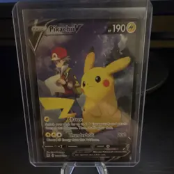 Pikachu V TG16/TG30 Swsh11: Lost Origin Ultra Rare Holo Basic 190HP Pokemon TCG - Image 1