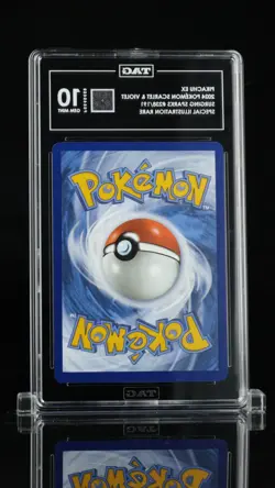 PIKACHU EX 2024 POKEMON SCARLET & VIOLET #238/191 SURGING SPARKS SIR TAG 10 - Image 2