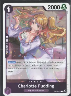 Charlotte Pudding OP12-071 Legacy of the Master Foil One Piece - Image 1
