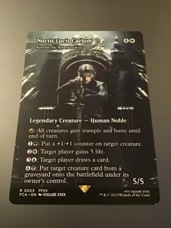 MTG x Final Fantasy Full Art Showcase #0023 Noctis Lucis Caelum - Image 1
