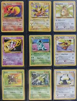 Complete Jungle Set 64/64 Pokemon Cards WOTC TCG 1999 Jolteon Flareon Vaporeon - Image 2
