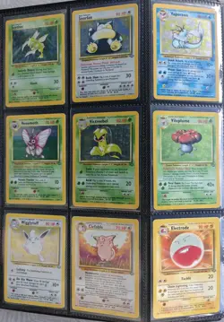 Complete Jungle Set 64/64 Pokemon Cards WOTC TCG 1999 Jolteon Flareon Vaporeon - Image 3