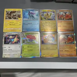 Lot Of 8 RARE Holo/Rev Holo All LP+/NM Pokemon Cards +Bonus FREE SHIPPING! - Image 1
