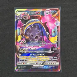 Alolan Muk GX - 84/147 - Ultra Rare - Burning Shadows - Pokemon Card - LP - Image 1