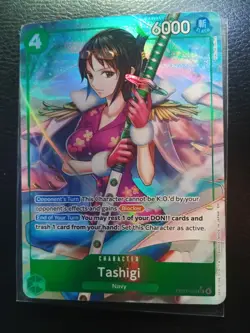 One Piece Card Game Tashigi EB03-018 SR Alternate Art Heroines Edition NM💎💎💎 - Image 1