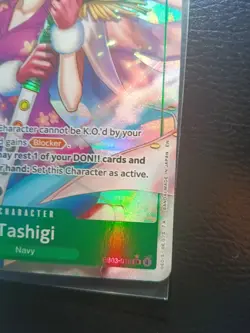 One Piece Card Game Tashigi EB03-018 SR Alternate Art Heroines Edition NM💎💎💎 - Image 4