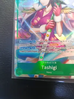 One Piece Card Game Tashigi EB03-018 SR Alternate Art Heroines Edition NM💎💎💎 - Image 5