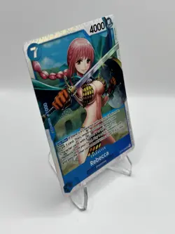 One Piece CCG Rebecca 5x Card Playset - OP10-058 SR - English - ALL NM+ - Image 3