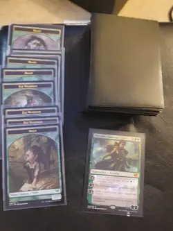 Guided by Nature Commander Deck 2014 C14 MTG Magic Freyalise COMPLETE SLEEVED - Image 2