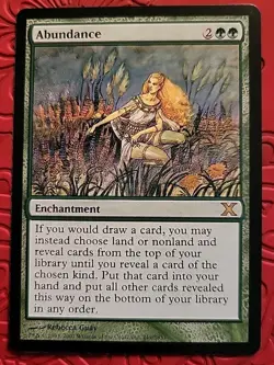 MTG Abundance x1 NM ~10th Edition (Magic the Gathering)*Free Shipping* - Image 1