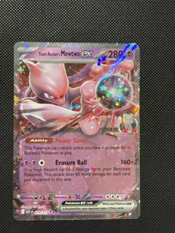 Pokemon Ascended Heroes - Team Rocket’s Mewtwo Ex - 079/217 - Full Art - M/NM - Image 2