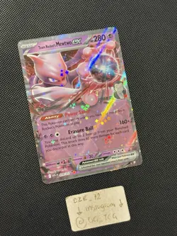 Pokemon Ascended Heroes - Team Rocket’s Mewtwo Ex - 079/217 - Full Art - M/NM - Image 3