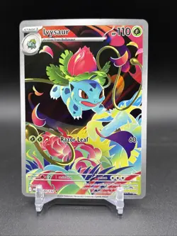 Pokemon TCG Ivysaur Mega Evolution 134/132 Illustration Rare NM Card - Image 1