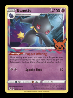 Banette 073/196 Trick Or Trade 2023 Pokemon TCG Rare - Image 1