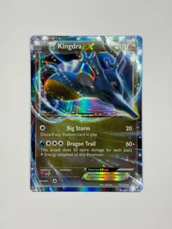 POKEMON TCG - KINGDRA EX (73/124) ULTRA RARE - FATES COLLIDE - NM - Image 1
