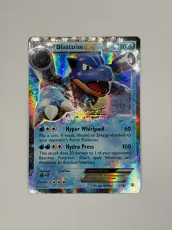 POKEMON TCG - BLASTOISE EX (17/83) ULTRA RARE - GENERATIONS - NM+ - Image 1