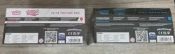 Pokemon TCG White Flare and Black Bolt Elite Trainer Box ETB Pair new & SEALED - Image 2