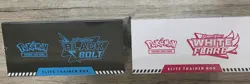 Pokemon TCG White Flare and Black Bolt Elite Trainer Box ETB Pair new & SEALED - Image 4