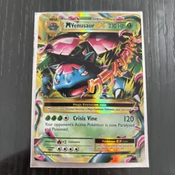 Pokemon TCG M Venusaur EX XY Evolutions 2/108 Mega Holo Rare - Image 1