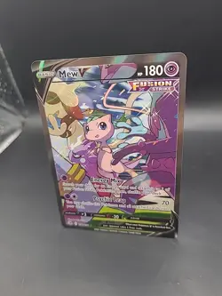 Pokemon Fusion Strike Mew V Alternate Art 251/264 Ultra Rare MP - Image 3