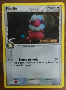Flaaffy 30/101 (Dragon Frontiers) Holo Vintage Pokemon Card LP - Image 1