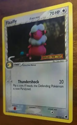 Flaaffy 30/101 (Dragon Frontiers) Holo Vintage Pokemon Card LP - Image 2