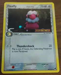 Flaaffy 30/101 (Dragon Frontiers) Holo Vintage Pokemon Card LP - Image 5
