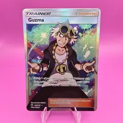 Guzma 143/147 Burning Shadows Full Art Pokemon TCG LP - Image 1