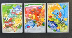 Pokemon TCG First Partner Illustration Collection Series 1 Kanto GEN 1 Starters - Image 1