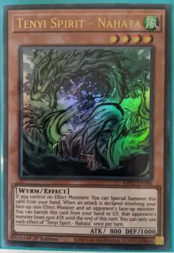 YuGiOh Tenyi Spirit - Nahata Ultra Rare 1st Edition GFP2-EN086 - Image 1