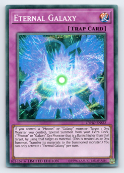 Eternal Galaxy - CYHO-ENSE3 - Super Rare - Limited Edition Yugioh - Image 1