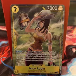 Bandai One Piece Nico Robin OP15-109 Sky Island/Straw Hat Crew Counter +1000 - Image 1