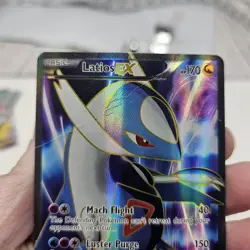 Latios EX Full Art 113/116 Plasma Freeze Card HP DMG Crease Pokemon TCG - Image 4