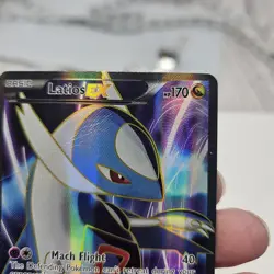 Latios EX Full Art 113/116 Plasma Freeze Card HP DMG Crease Pokemon TCG - Image 5