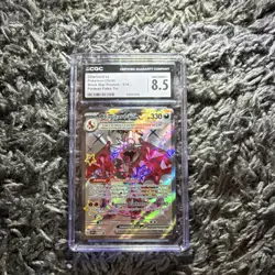 Charizard ex CGC 8.5 Full Art Holo Black Star Promo 074 Pokemon TCG Card - Image 1