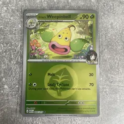 Erika’s Weepinbell 005/217 Energy Reverse Holo Leaf Ascended Heroes Pokemon Card - Image 1