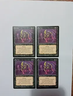 Magic The Gathering Mtg Bog Imp X4 - Image 1