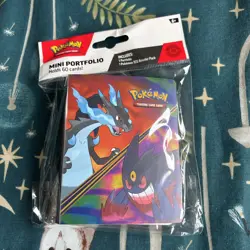 Pokemon Tcg Phantasmal Flames Mini Portfolio/Binder Holds 60 No Booster Pack - Image 1