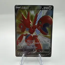 Scizor V 183/189 Darkness Ablaze Full Art Holo Ultra Rare Pokemon Card Near Mint - Image 1