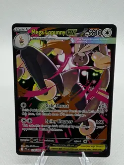 Pokemon Mega Lopunny EX Me02 Phantasmal Flames Illustration Rare Holo 128/094 - Image 1
