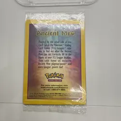 Ancient Mew Promo - Factory Sealed - Pokemon 2000 Movie - Image 1