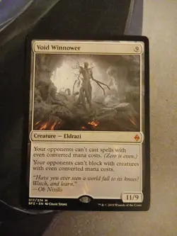 Void Winnower Battle for Zendikar Regular Mtg LP - Image 1