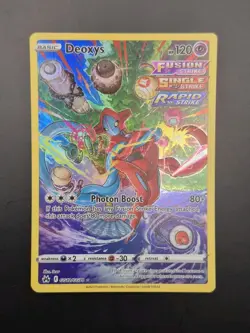 Deoxys Galar Gallery Full Art GG12/GG70 - Pokemon TCG Crown Zenith - MINT / NM - Image 1