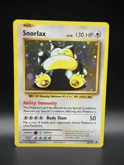 Snorlax Holo XY179 - XY Black Star Promo - Pokemon TCG - MP - Image 1