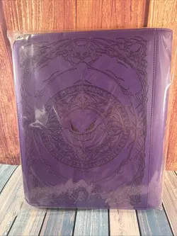 Sleeve Chief Purple Evil Gengar 360 pocket Binder Sealed Pokemon Toploader - Image 2