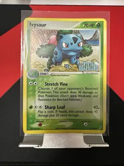 Pokemon - Ivysaur - Ex Crystal Guardians - Holo Stamped - English - 35/100 -Used - Image 1