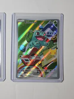 Pokemon First Partner Illustration Collection Series 1 Kanto Gen 1 Starters Set - Image 4